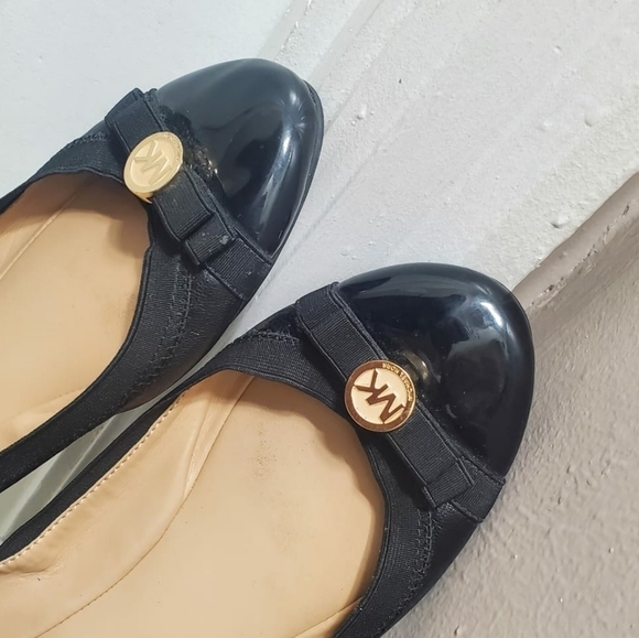 Michael Kors Women's Dixie Stretch Fit Ballet Flats Black Size 7.5 🌴✌️ - Picture 8 of 13